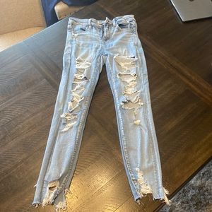 American Eagle Next Level Stretch Hi-Rise Jegging Jeans Womens Size 6